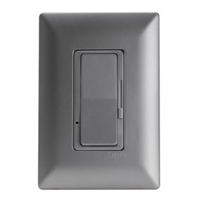 ATENUADOR DE LUZ LED CON PLACA DE PARED INCLUIDA PLATA