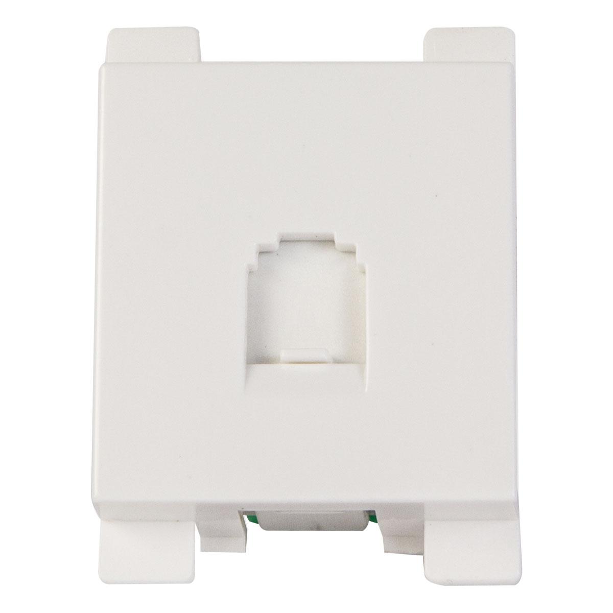 Módulo telefónico 1/2 pulgada blanco leviton