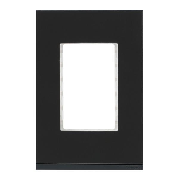 PLACA DECORATIVA DE 3 MÓDULOS RESINA GRAFITO