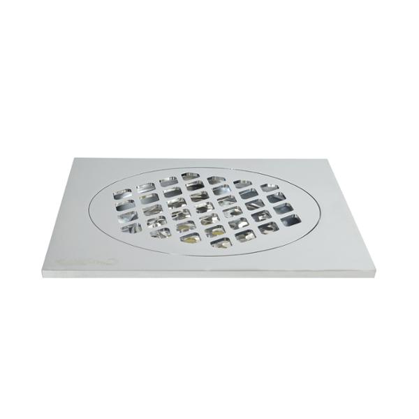 RESUMIDERO CUADRADO 7.2 X 15 X 15 CM PLATA DINASTY