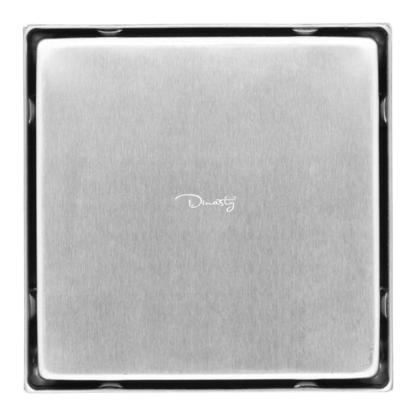 RESUMIDERO CUADRADO 15 X 15 X 6.2 CM PLATA DINASTY