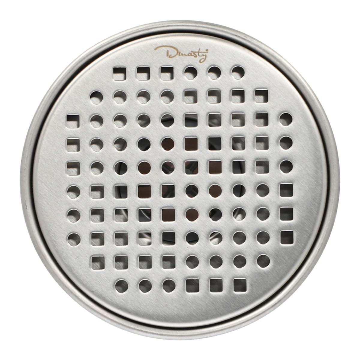 Resumidero redondo 5.1 x 15 cm plata dinasty