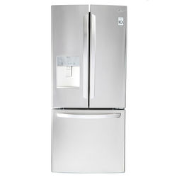 lg refrigerador lg french door linear inverter con dispensador de agua 22 pies - acero - gf22wgs