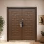 PUERTA DE SEGURIDAD TOULOUSE DOBLE CON CERRADURA DIGITAL II 180 X 213 CM