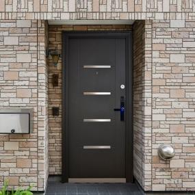 PUERTA DE SEGURIDAD KIEV IZQUIERDA CON CERRADURA DIGITAL II 96 X 213 CM