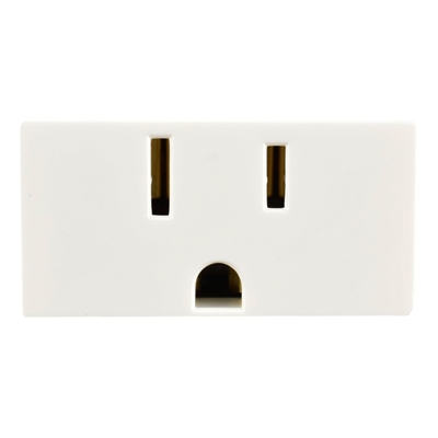 CONTACTO SENCILLO BLANCO LEVITON 20 PIEZAS