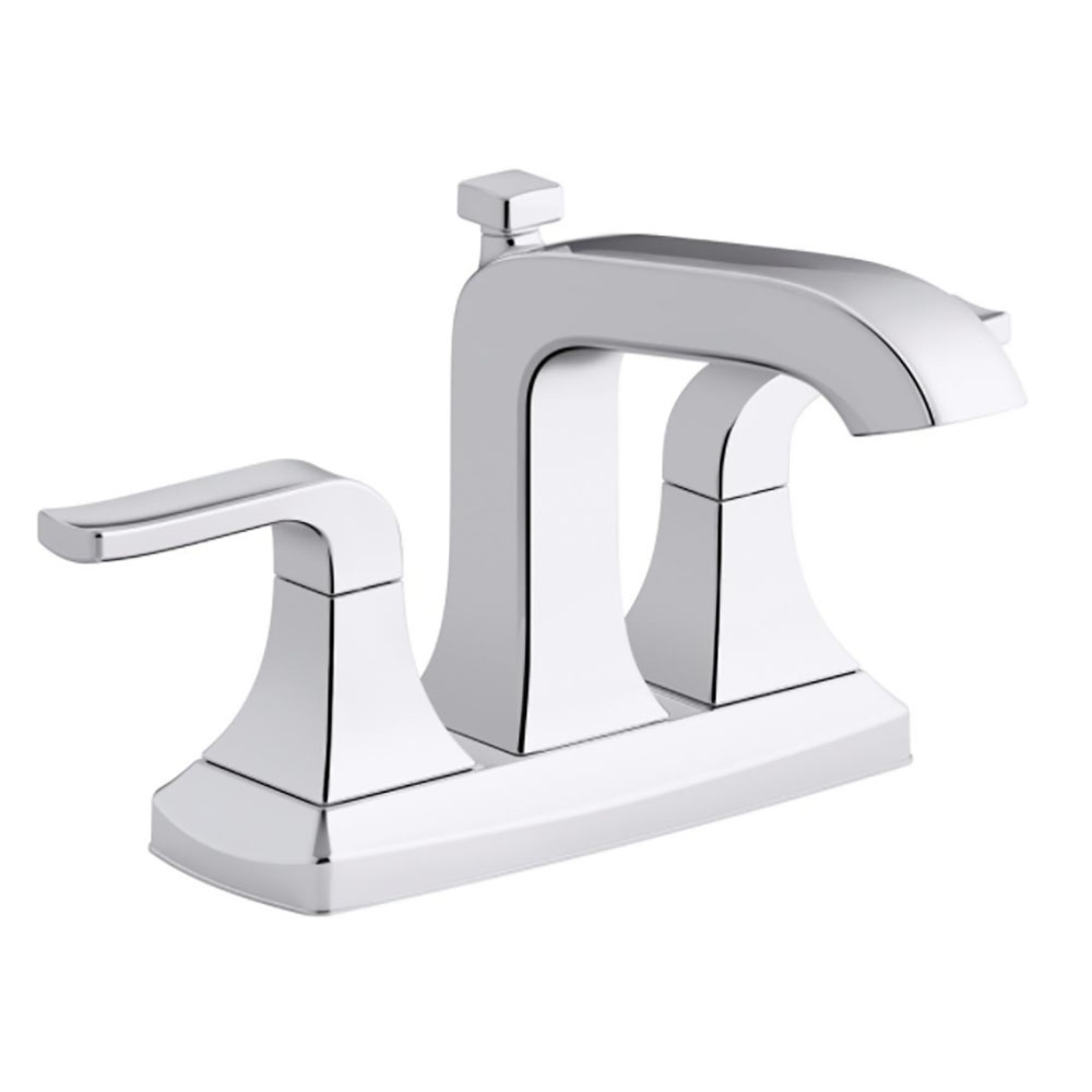 Llave para lavabo rubicon mezcladora 4 pulgadas cromo