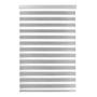PERSIANA PREMIUM ENROLLABLE DUO BLACKOUT FULL CASSETTE 120X220 CM GRIS