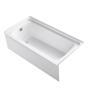 TINA DE BAÑO 152.4 X 81.6 X 48.2 CM ENSEMBLE 167L BLANCO