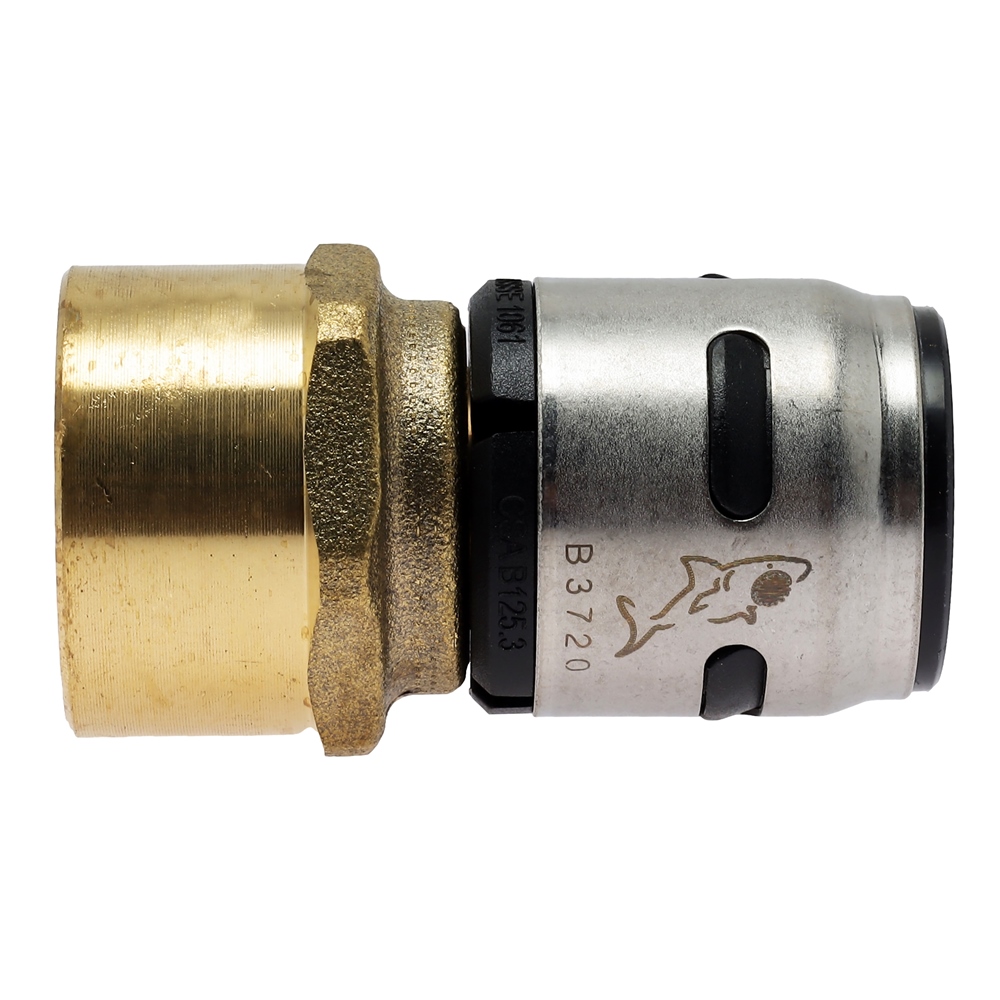 Adaptador hembra 3/4 de pulgada bronce coflex