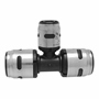 CONEXIÓN TEE REDUCCIÓN 3/4 X 3/4 X 1/2 PULGADAS PLATA COFLEX