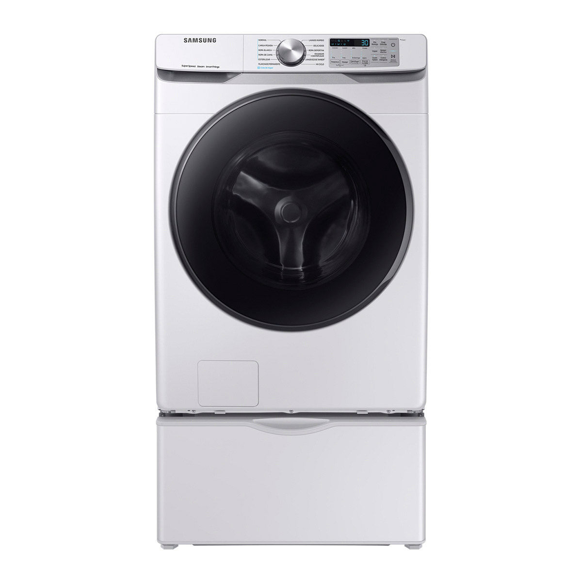 LAVADORA SAMSUNG FRONT LOAD 22KG BLANCO The Home Depot México