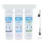 FILTRO PARA AGUA 3 ETAPAS DE 5,000 L BLANCO COFLEX