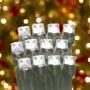 SERIE DE 1000 LUCES LED BLANCAS 8 FUNCIONES CON MEMORIA EN CARRETE