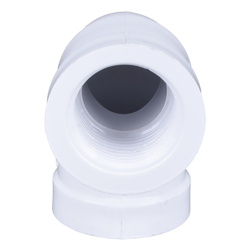 Codo de 3/4 pulgada blanco dura