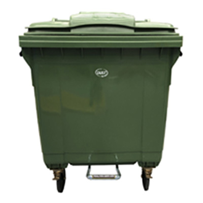 CONTENEDOR ALEMAN DE USO RUDO 770 LT CON PEDAL