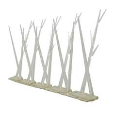 PÚAS PARA AVES PLÁSTICO TRANSPARENTE 10 PIEZAS