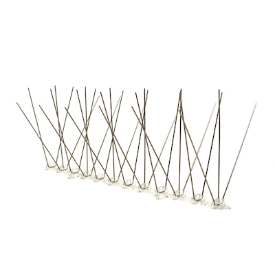 PÚAS PARA AVES ACERO PLATA 10 PIEZAS