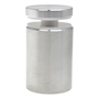 SOPORTE TUBULAR 3 X 5 CM PLATA