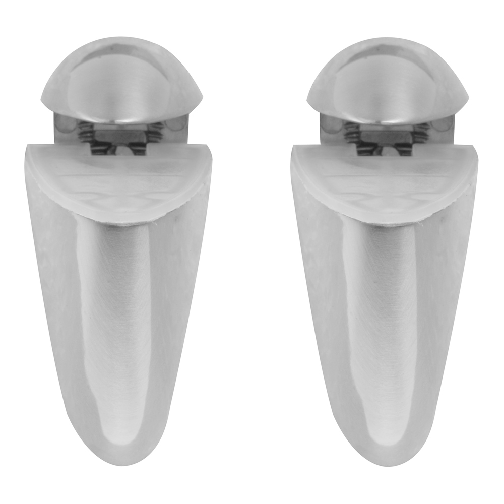CILP PARA ENTREPAÑO MEDIANO DE 7.5 X 5 X 2.4 CM PLATA 2 PIEZAS | The ...