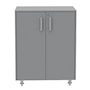 GABINETE DE BASE DE MELAMINA 90 X 70 X 40.6 CM GRIS CEMENTO