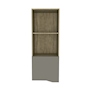 MUEBLE AUXILIAR DE MELAMINA 110 X 41 X 34 CM BEIGE DUNA