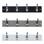 PERCHERO DE PARED PLÁSTICO DE 9.5 X 45 X 6.5 CM DISPNIBLE EN 3 COLORES DIFERENTES