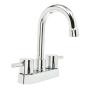 LLAVE MEZCLADORA VICTOR PARA BAÑO DUOMANDO DE 19.5 X 20.3 X 12 CM LATÓN