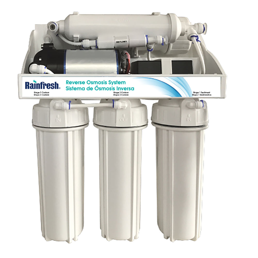 Paquete de 3 unidades de ósmosis inversa de ósmosis inversa RO DI, carcasa  transparente recargable para sistemas de filtración de agua doméstica de