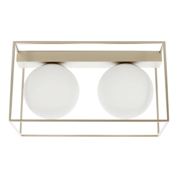 LÁMPARA DE TECHO LED 19 X 35 X 16.5 CM DORADO CHAMPAÑA