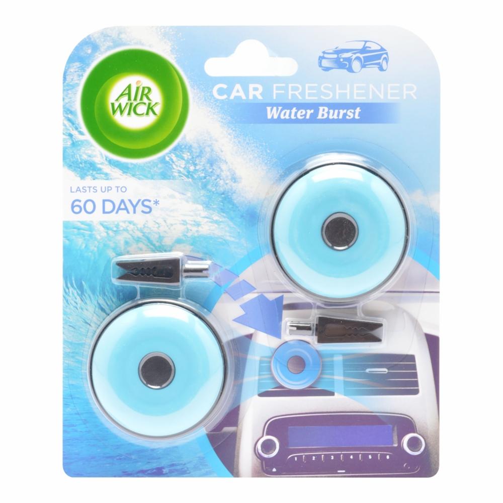 AIRWICK CAR FRESHENER WATER BURST 2PZ The Home Depot México