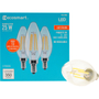 FOCO LED 2.5 W EQUIVALE A 25 W LUZ CÁLIDA 3 PIEZAS