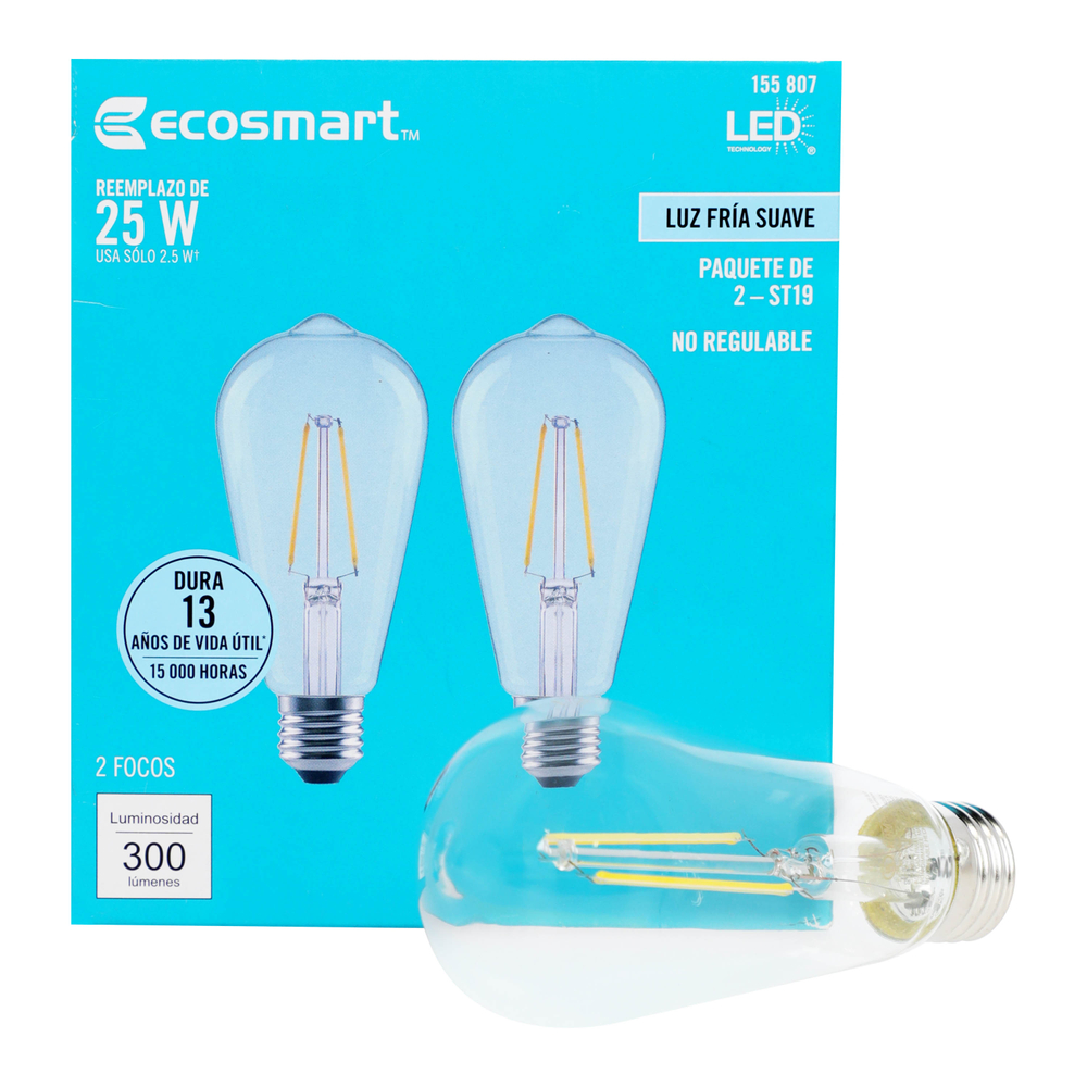 FOCO LED ST CLARO LF 2P The Home Depot México