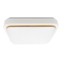 LÁMPARA PLAFÓN DE TECHO LED 22 X 22 X 6 CM BLANCO 2 PIEZAS