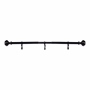 KNOB 1 ROD 66-120 BRONZE