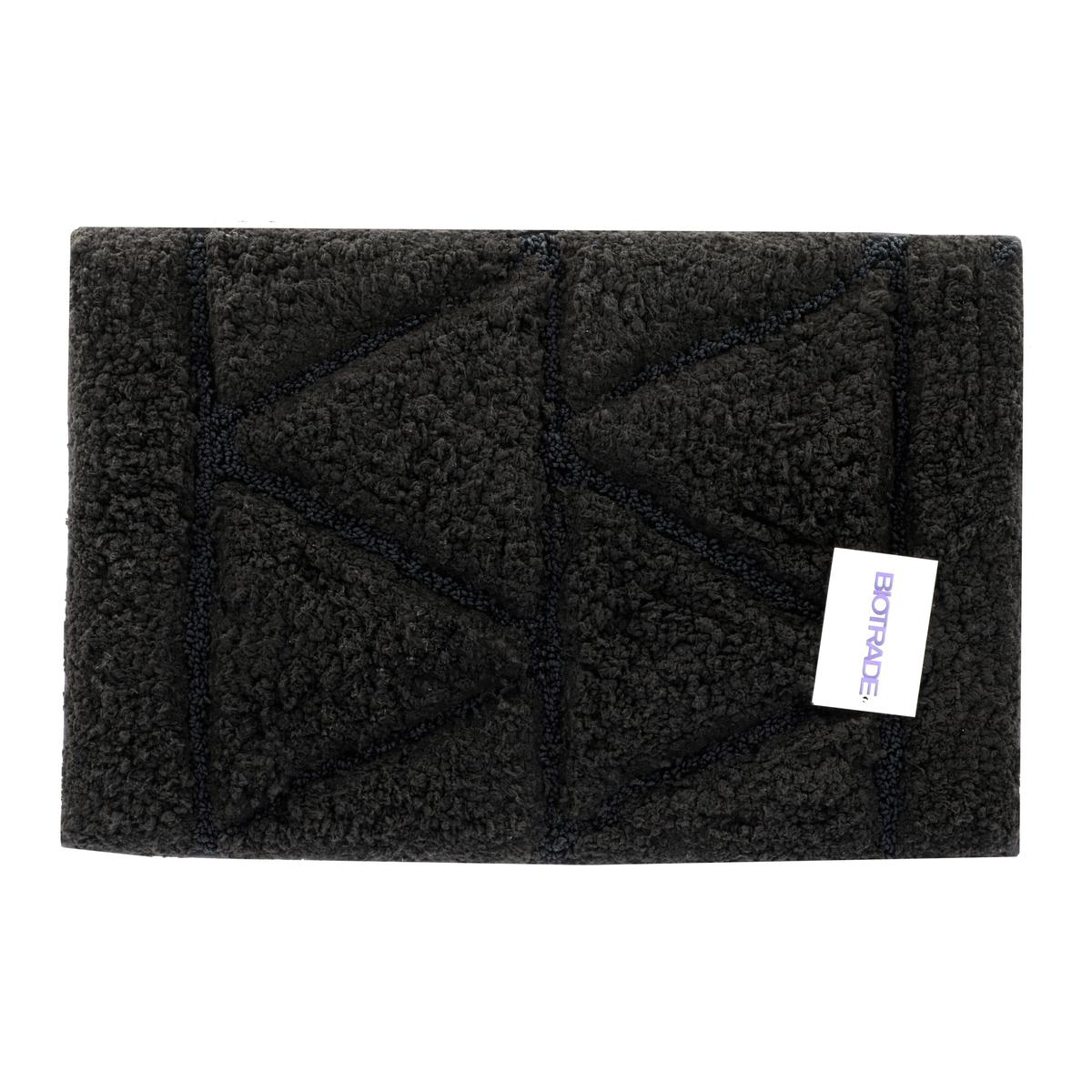 TAPETE DE BAÑO 60 X 40 CM NEGRO | The Home Depot México