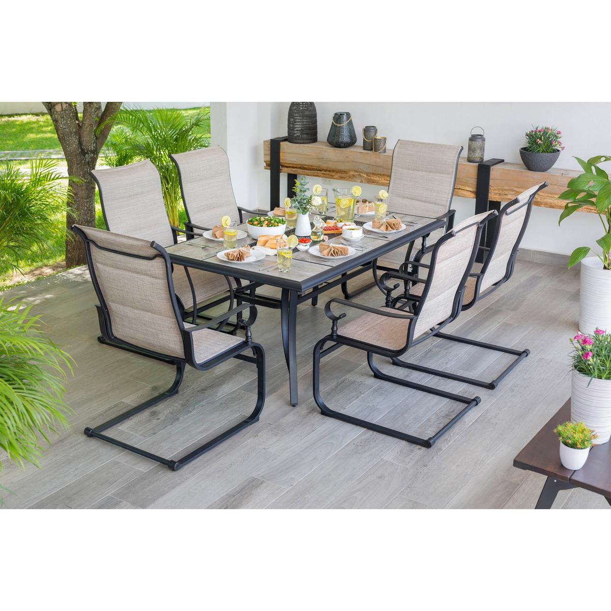 JUEGO DE JARDÍN DAWSON HILL 7 PIEZAS The Home Depot México