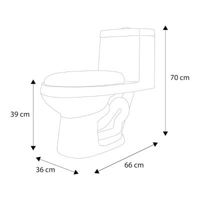 SANITARIO DE 1 PIEZA AREZZO The Home Depot M xico