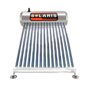 CALENTADOR DE AGUA SOLAR 15 TUBOS 173L PARA 5 PERSONAS