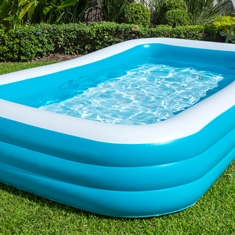 summer waves alberca inflable rectangular 305 x 183 x 56 cm