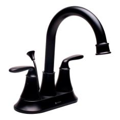 LLAVE MEZCLADORA PARA BAÑO DUOMANDO NEGRA 20.5 X 22.5 X 16 CM