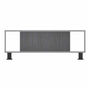 MESA CENTRAL PLAYCON 60.2X96.8X35.1 CM GRIS TEXTURIZADO