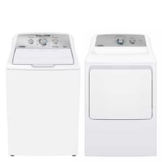 mabe combo lavadora 18kg y secadora 20kg blanco mabe