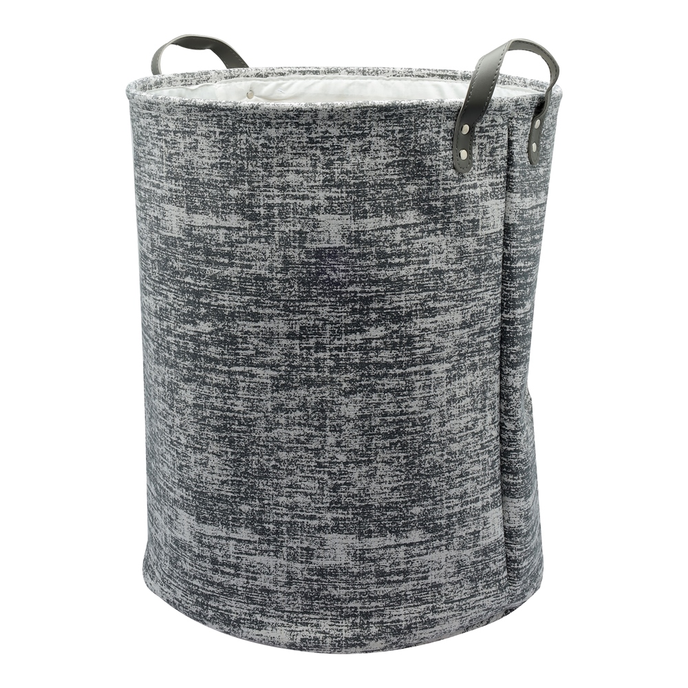 CESTO PARA ROPA POLIÉSTER 40 X 50 CM GRIS The Home Depot México