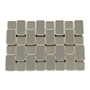 ESPEJO DECORATIVO CURVO BEIGE 60 X 90 X 4 CM