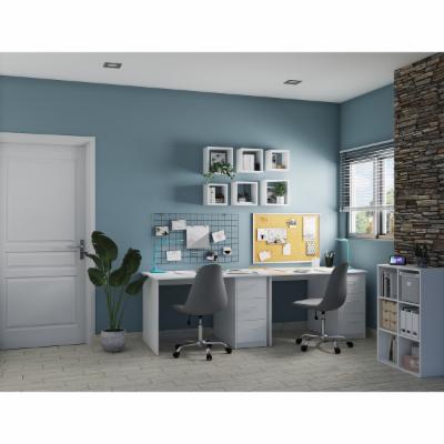 ORGANIZADOR DE 9 CUBOS DE MELAMINA 91.14 X 91.14 X 29.54 CM GRIS | The Home  Depot México