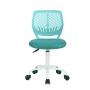 SILLA OFICINA NÓRDICA TURQUESA