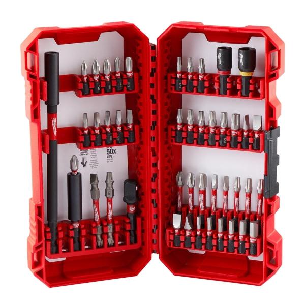 JUEGO DE PUNTAS DE IMPACTO SHOCKWAVE (45 PIEZAS)