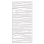 PANEL MULTIFUCNIONAL DE ACERO GLOW STEEL 87X175CM BLANCO