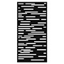 PANEL MULTIFUNCIONAL DE ACERO GLOW STEEL 87X175CM NEGRO